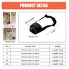 FFWTPY Muzzle for Dogs Muzzle with Velcro Fastening Soft Adjustable