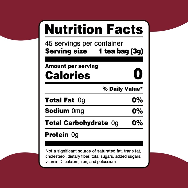 Fullchea - Cranberry Apple Tea, 45 Teabags - Cranberry Tea