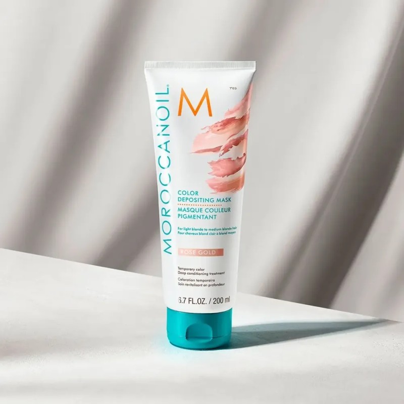 Mascarilla Para Cabello Moroccanoil Color Rose Gold 200 Ml