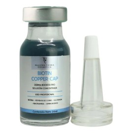 Vial Crecimiento Del Cabello Biotina Y Péptidos De Cobre
