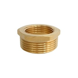 Reducer 1 Inch x 3/4 Inch Male Thread/Female Brass Male Thread to Female Thread Nipple Suitable for Drinking Water