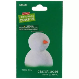 Primitives By Kathy HL Christmas Craft Supply - Snowman Carrot Nose 1pc