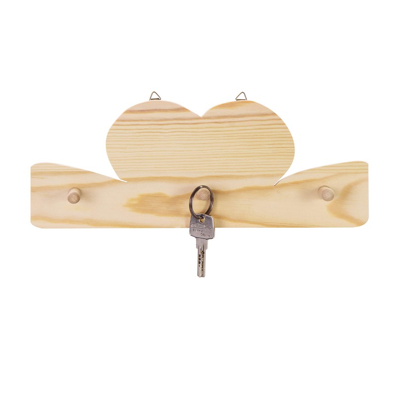 LAUBLUST Wooden Coat Rack Approx. 30 x 11 x 5