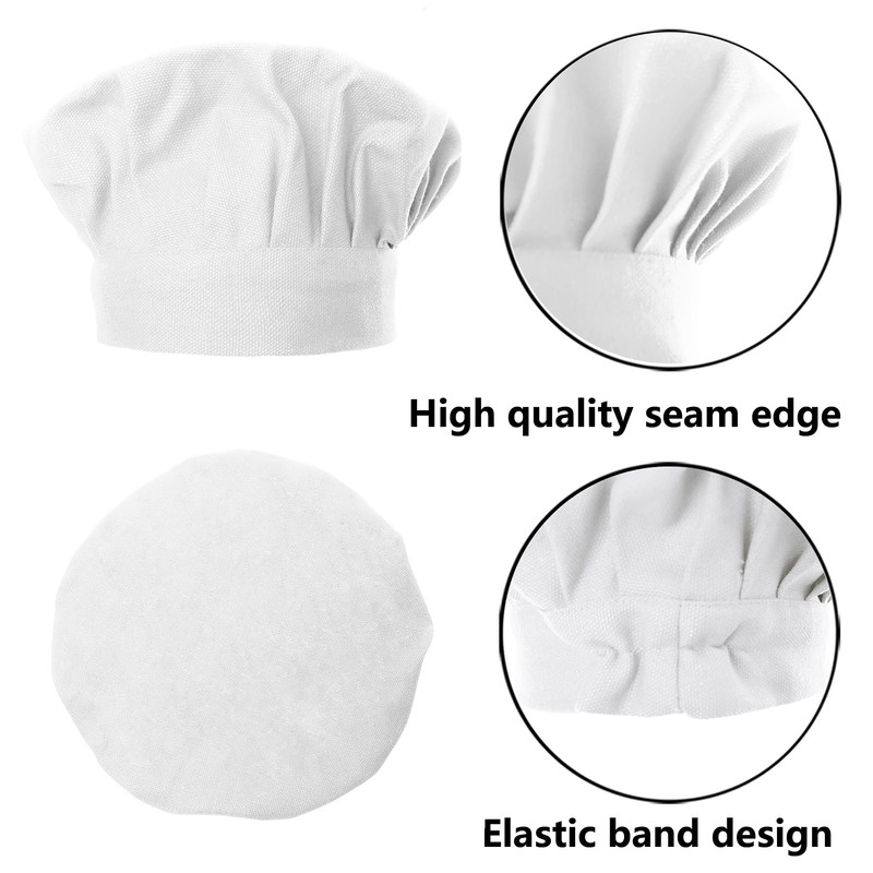 TOPTIE Cotton Canvas Kids Apron, Cooking Aprons and Chef Hat
