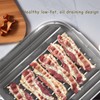 Bacon Cooker for Microwave Oven, HOMOMSAE Large Soft Silicone Food
