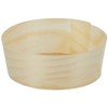Garcia Bowl Plant Diameter 5.5 x 2.2 cm Natural Wood