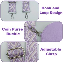 BSITSSS 1Pcs Phone Strap with Zippered Pouch, Phone Strap Crossbody with Purse, Clip and Go Strap for Phone with Wallet Crossbody, Phone Lanyard with Zipper Wallet, Adjustable Cross Body Phone Strap