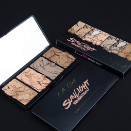 L.A. GIRL Fanatic Highlighting Palette Sunlight Sensation