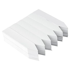 Crafjie 360 Pcs 4 inch White Waterproof Plastic Plant Nursery Garden Labels Pot Marker Garden Stake Tags, Plant Labels for Seedling Garden Markers Tags, Vegetable Gardening Tags