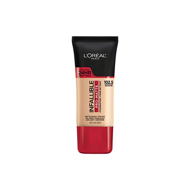 Base de maquillaje Infalible Pro Matte de L'Oreal Paris Rosa