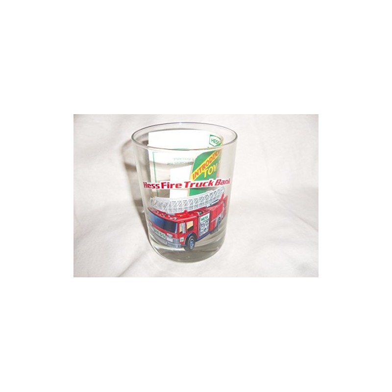 Hess 1996 Classic Truck Series Glass 1986 Hess Firetruck Bank
