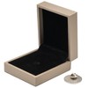 COWFEX Small Single PU Pin Display Box Case for Gift