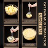 CHSEEO Potato Masher, 304 Stainless Steel Potato Press with Long