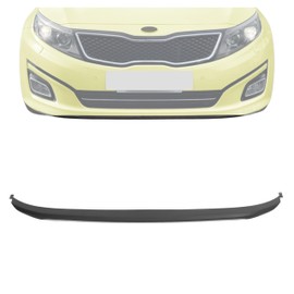 HECASA Front Bumper Valance Compatible with 2014-2015 Kia Optima Replacement for 865914C500 KI1093102 Front Lower Valance Air Dam Deflector Black PP Plastic