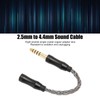 2.5mm Female to 4.4mm Male Sound Cable Single Crystal Copper