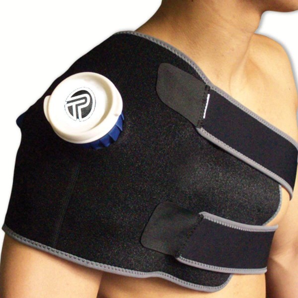 Pro-Tec Athletics Ice Cold Therapy Wrap for Shoulder and Back, Large