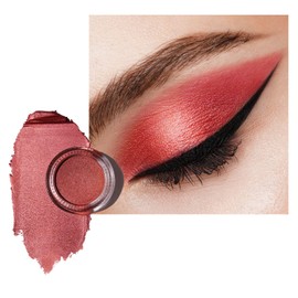 OULAC Cream Eyeshadow, Glitter Raspberry Eyeshadow, Holds Makeup For 12 Hours +, Waterproof and Sweatproof, Crease Resistant, Vegan | 06g, (21) Desire