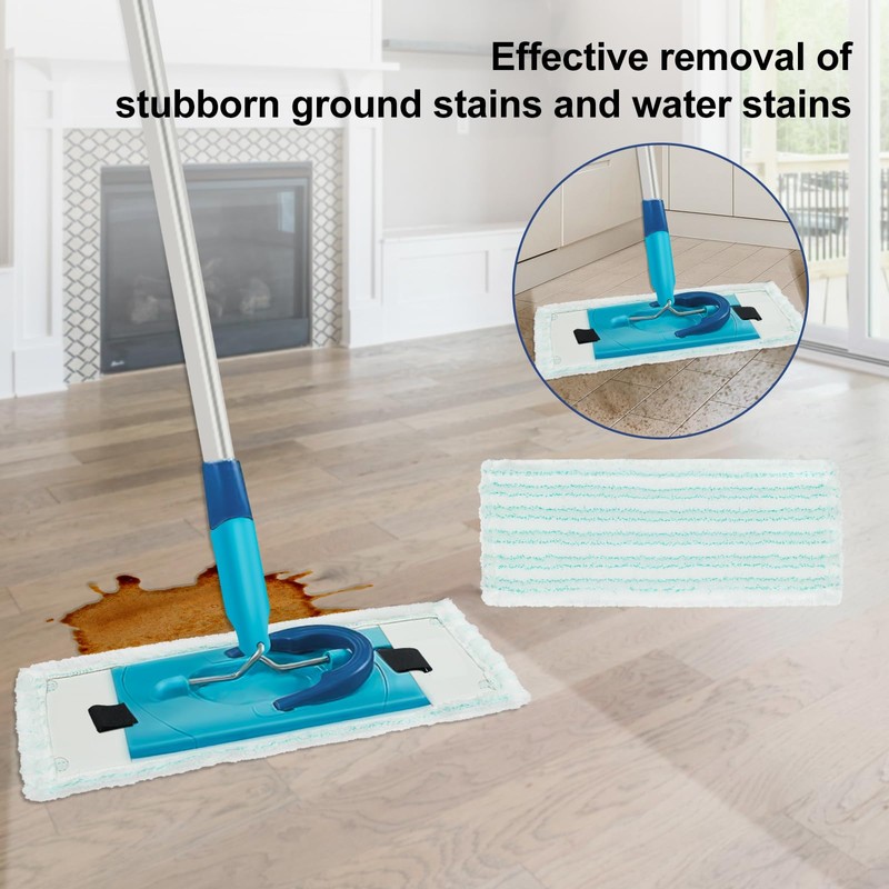 Replacement Microfibre Mop Cloth, Replacement Mop Heads Compatible with Leifheit