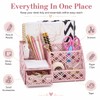 Exerz Desk Organiser, Desk Tidy, Pen Holder, Multifunctional, Metal, Drawer,