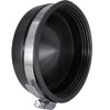 DEKS 4"" DACAP4 Joiners Pipe End Cap, Black, 4-PIPE-CAP