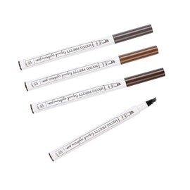WOONEKY Brow Pen Liquid Eyebrow Pen Eyebrow Makeup Tool Brow Stencil Natural Looking