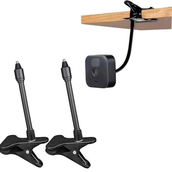 PAIKIUU Pack of 2 Flexible Clip Clamp Camera Mount for
