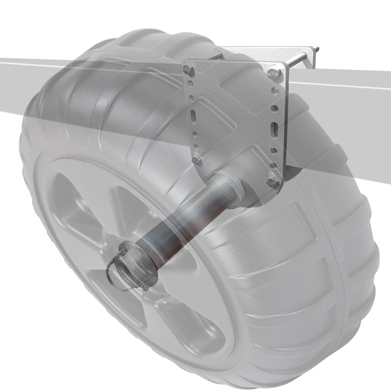FEIMIRE Boat Lift Wheel Kit, 0.39" (10mm) Thick Aluminum Heavy-Duty