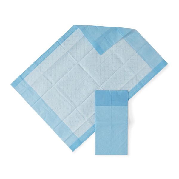 Protection Plus Disposable Underpads,Blue