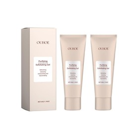 ouhoe Purifying Exfoliating Gel for Facial Skincare and Skin Repair,Moisturizer,Facial Scrub,Cleansing skin,peeling gel,exfoliant,Hydrate,Moisturizing - Quantity: 2 pcs(Recommend)