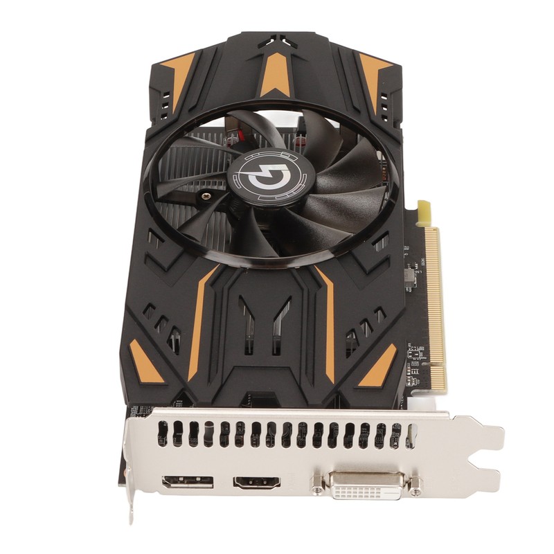 RX550 4G Graphics Card Single Fan 128bit GDDR5 1071MHz Core