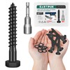 EASTPUK (10Sets) 3/8" x 2-1/2" Hex Head Lag Bolts, Heavy