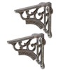 Hammer and Tongs - Ornate Iron Shelf Bracket - D120mm