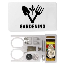 Azeeda 'Gardening Tools Design' Mini Travel Sewing Kit (SE00040230)