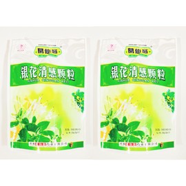 Yinhua Qinggan Keli Traditional Chinese Herbal Granules, 150g, Pack of 2
