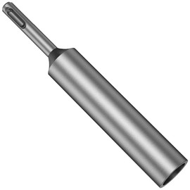 SDS Plus Ground Rod Driver for 5/8Inch and 3/4Inch Ground Rods Hardened Steel Ground Rod Driver 17mm Earth Stake Hammer Drill Grounding Rod for All SDS Plus Rotary Hammer Drill