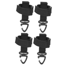 TOVINANNA 4pcs Multi-function Glove Holders for Camping Outdoor Activities Leashes for Hiking Fishing and Travel Practical Glove Straps Clips