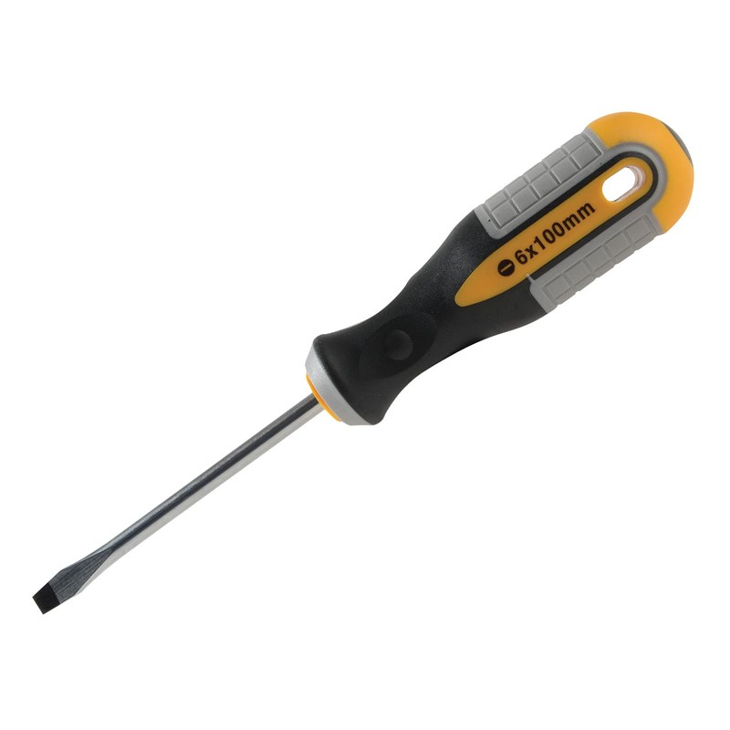 Roughneck ROU22118 Screwdriver - Slotted Flared 10x200mm