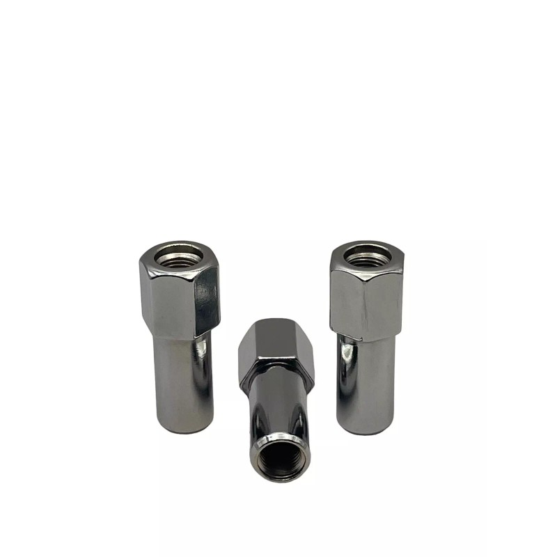 White Knight Wheel Accessories 10 Lug Nuts 1/2-20 Open End