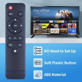 HZIME New STV383E Replacement Remote Control Compatible for Vankyo Pocket Burger 101 & EUG Mini E3 & Rigal RD-606 Mini LED LCD Portable Projector