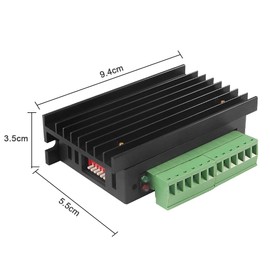 ALMOCN TB6600 Stepper Motor Driver 4A 9-42V Nema 17 Stepper Motor Driver CNC Controller Single Axes Hybrid Stepper Motor for CNC