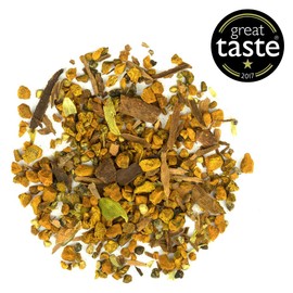 Tea People – 500g Turmeric Chai – Caffeine Free Herbal Tea - 100% Natural Ingredients: Turmeric Root, Cinnamon, Cardamom, Liquorice, Black Pepper