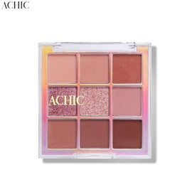 ACHIC Mood Some Shadow Palette 8.5~9.0g, Color:02 WOODY DE MAIN