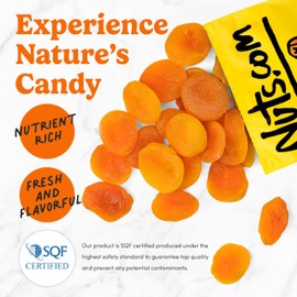 Nuts.com – Dried Apricots Turkish – No Sugar Added, Healthy Fruit Snack for Adults & Kids – Naturally Plump & Juicy, Good Source of Potassium & Fiber – Vegan, Gluten-Free, Kosher Pareve – 2 Pound Bag