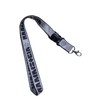 Rammstein Classical Keychain Lanyard One Size Grey