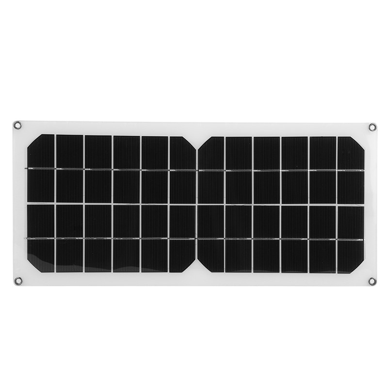 10W 12V Waterproof Monocrystalline Solar Panel Flexible Solar Panel for
