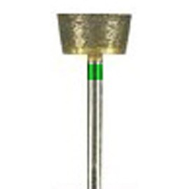 JSP Diamond BUR, SINTERED, Medium 240 grit 2.34mm Mandrel(hp) Inverted Cone, Flat top 5.5x6mm, generic, BV2056