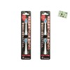 Amaterasu Replacement Brushes for Sonic Vibration Toothbrushes, 2 x 2
