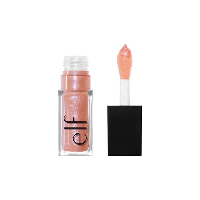 e.l.f. Glow Reviver Lip Oil Glimmer Candy Coded - Milky