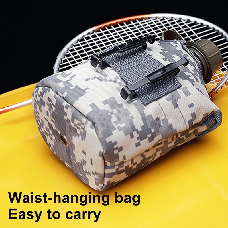 Canteen Kit with Cover, Travel Outdoor Canteen Set, Lightweight Drinking