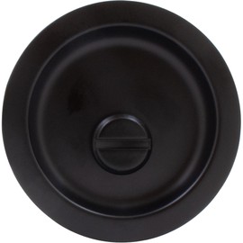 Round Pocket Door Lock, Privacy (Bed/Bath) Latch, 2-3/8" Backset, RCL, Matte Black by Stone Harbor Hardware